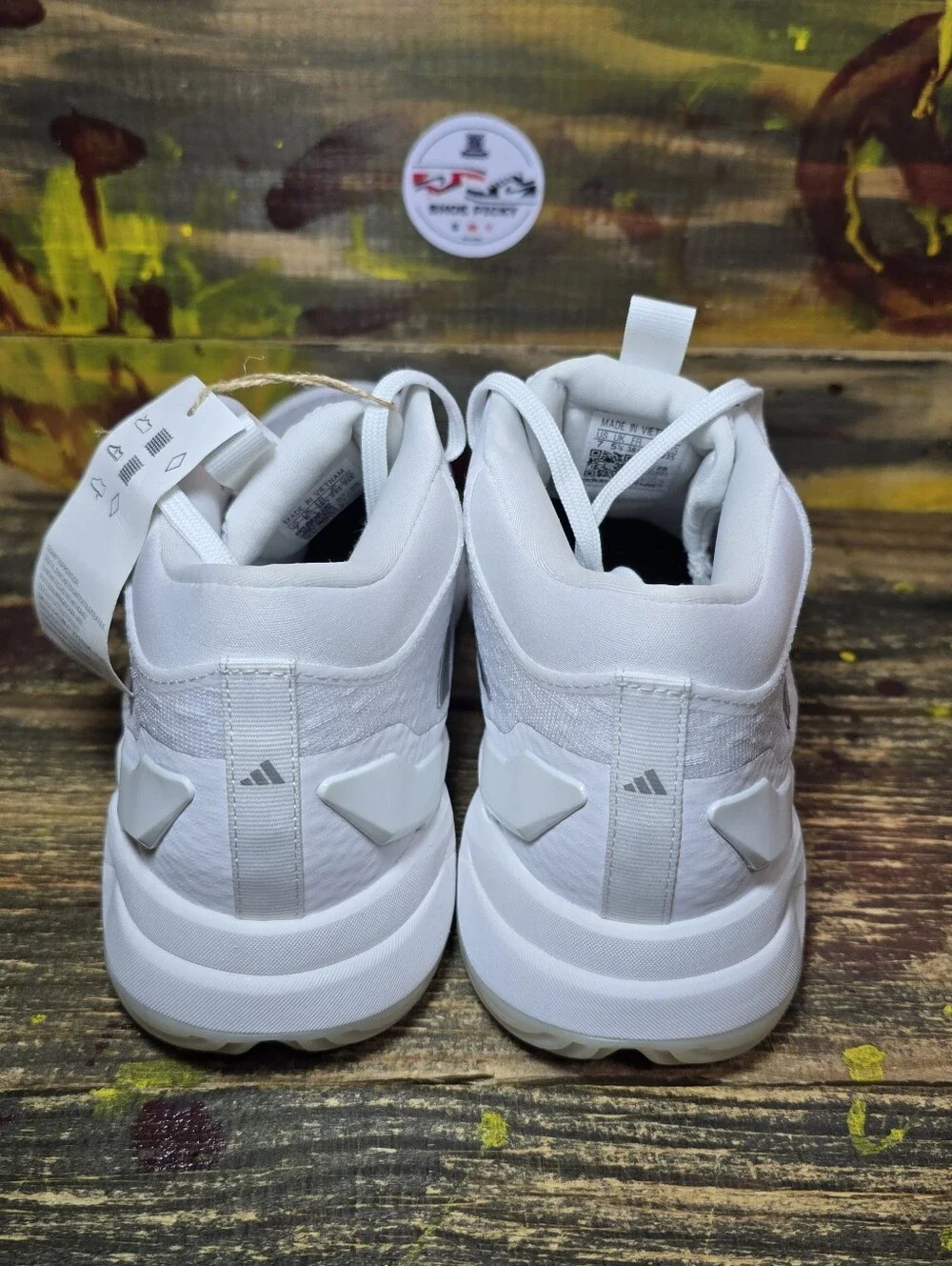 Adidas Crazyflight 6 Mid White Silver HP7030 Volleyball Shoes Womens Size 7,8,9